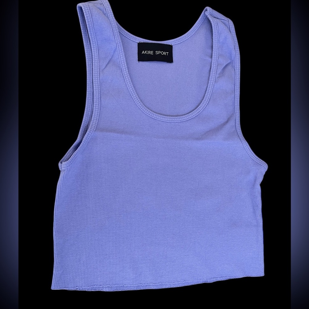 Akire Sport The Perfect Tank Periwinkle NWT